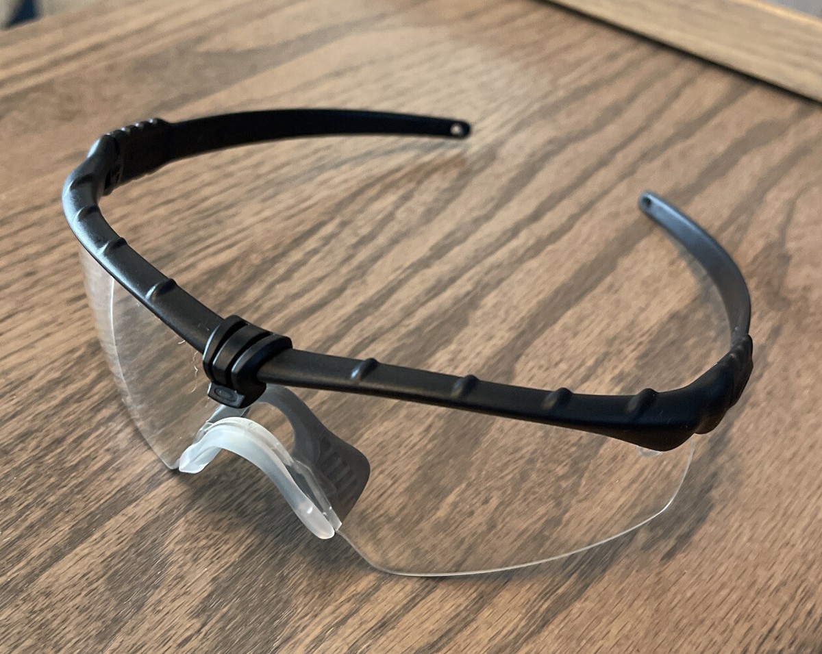 Oakley SI Ballistic M Frame 3.0 Matte Black w/ Clear Lenses OO9146