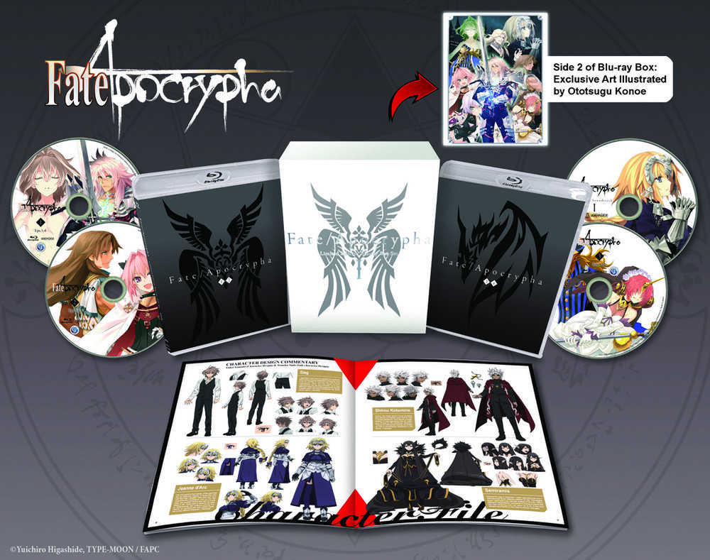 Fate/Apocrypha Box Set 1 BLURAY | eBay
