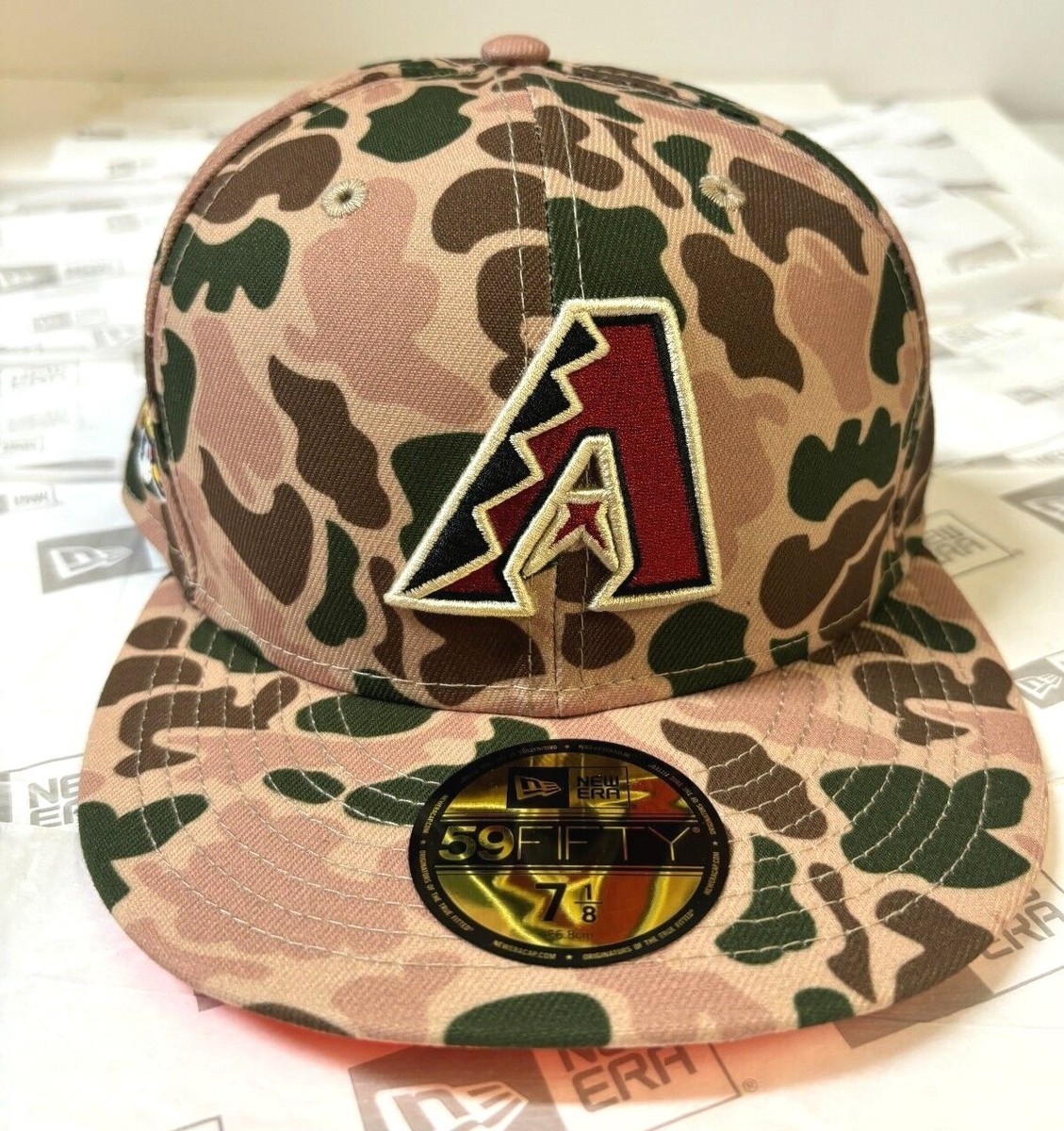 Arizona Diamondbacks NE Duck Camo 2001 World Series Fitted Hat