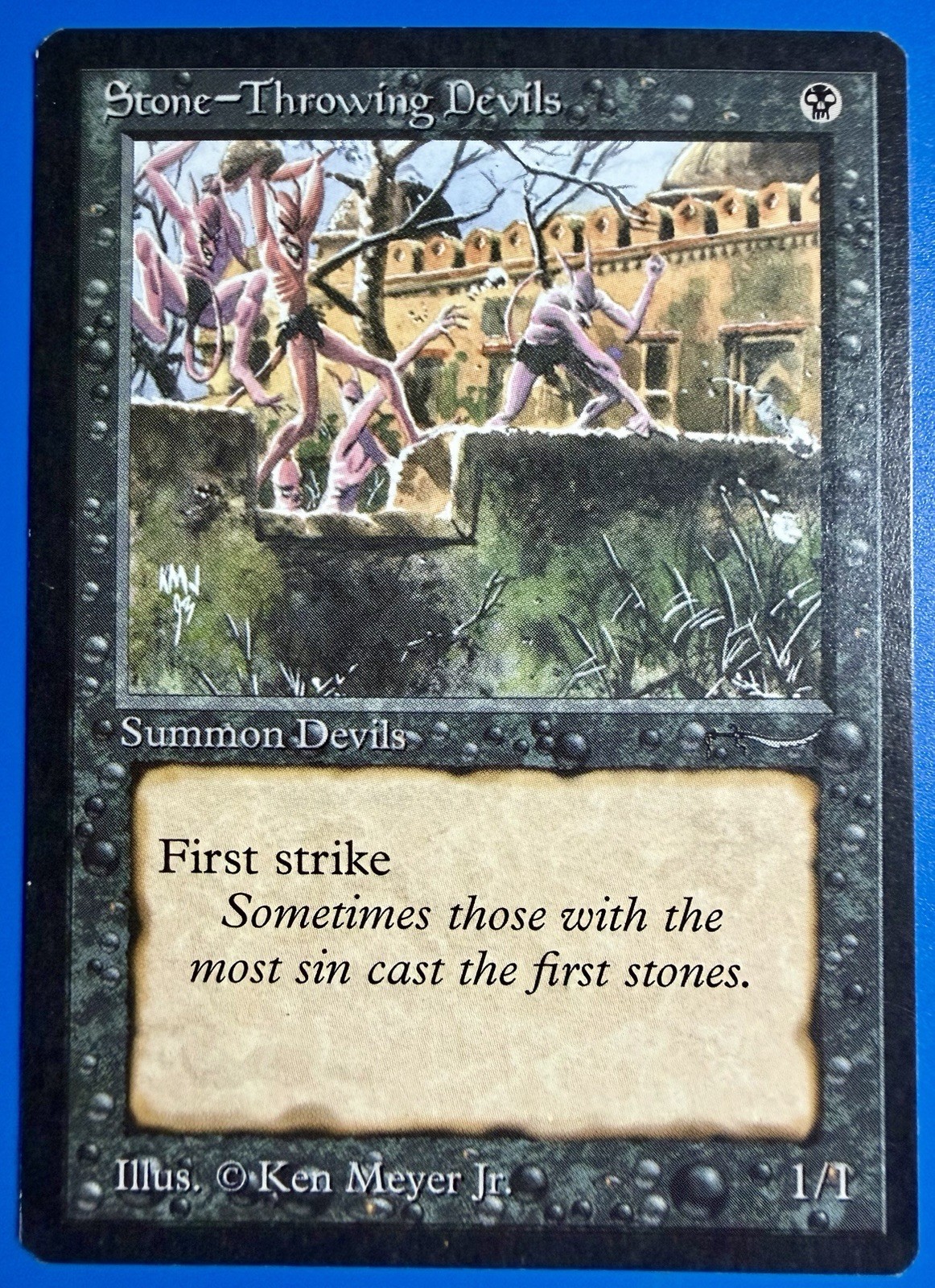 MTG stone-throwing devils 英語1 美品 値下げ MTG stone-throwing