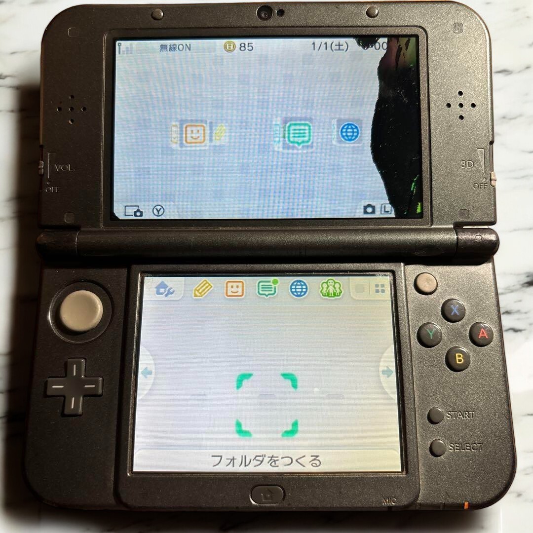 For Parts] New 3DS LL XL Console Random Color Junk Nintendo Japan