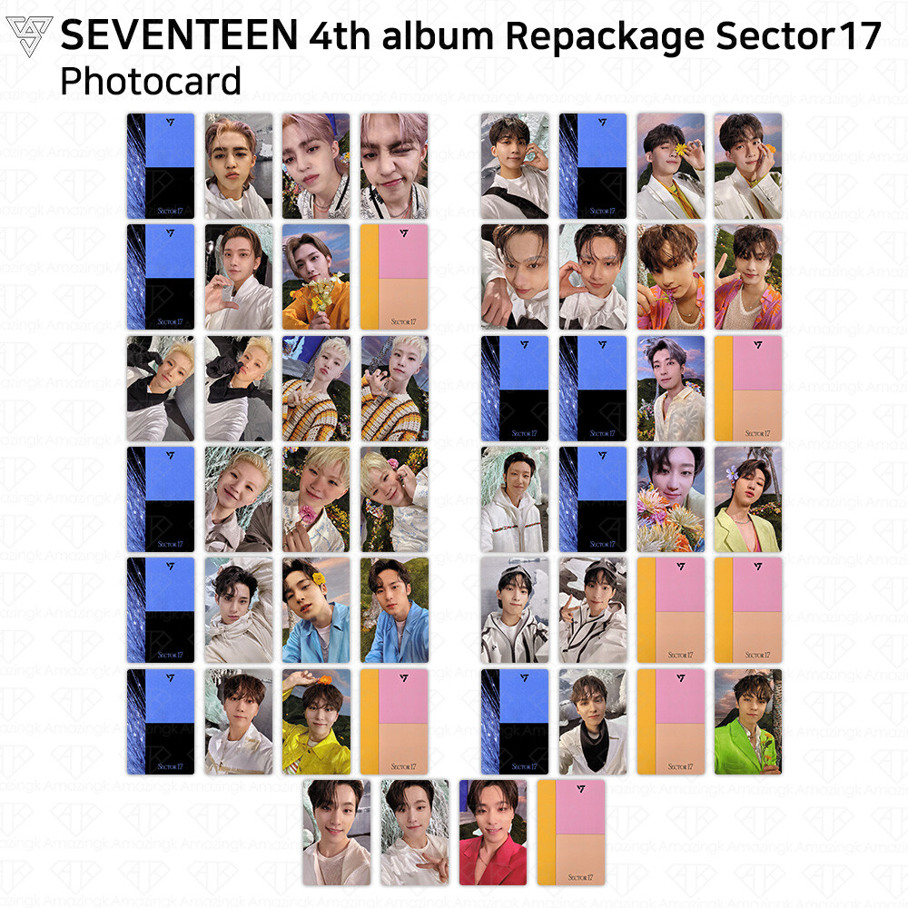 SEVENTEEN 4th Album Repackage Sector17 Official Photocard