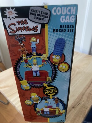 McFarlane Toys The Simpsons Deluxe Boxed Set Family Couch Gag
