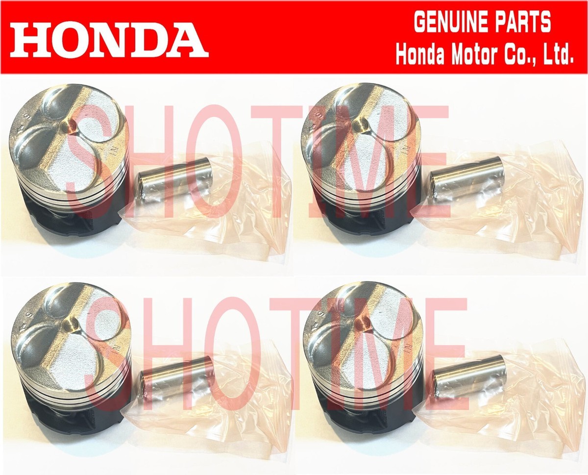 HONDA GENUINE CIVIC EK9 TYPE-R B16B Engine 81mm Piston 4 pcs set