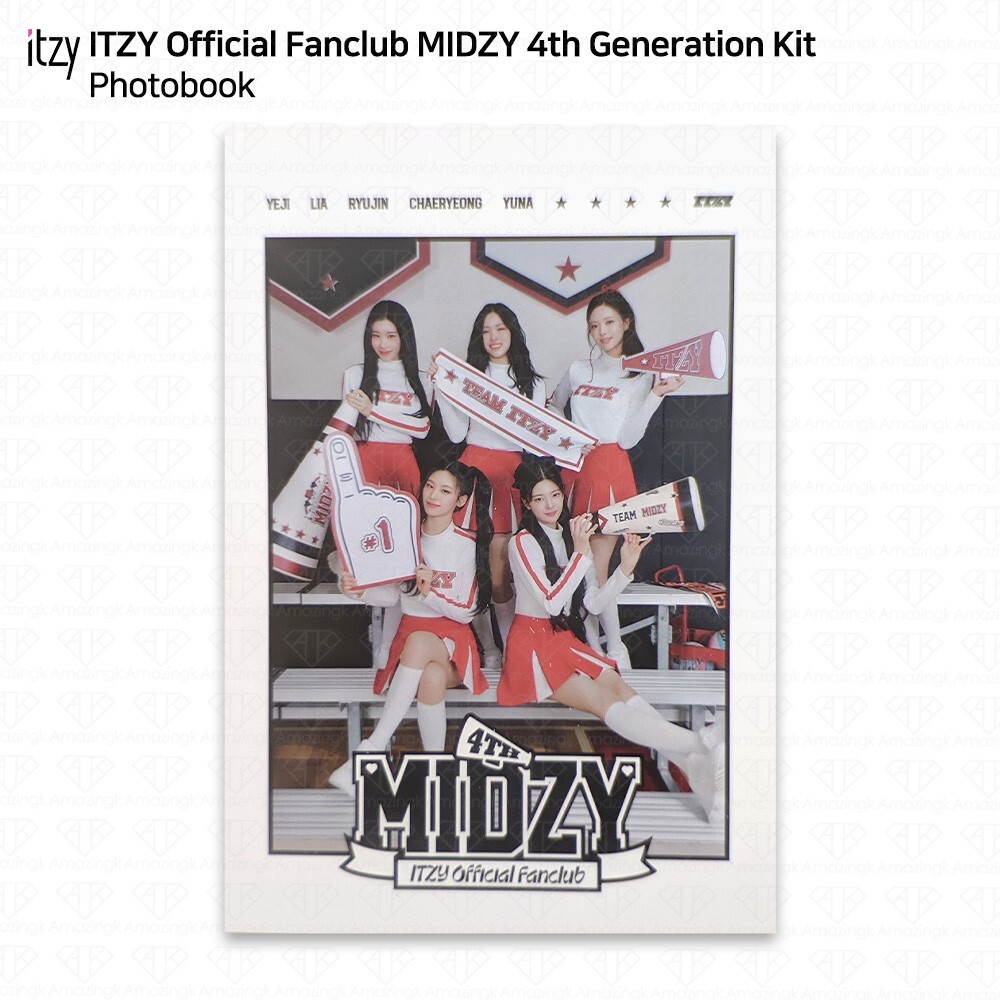 ITZY Official Fanclub MIDZY 4th Generation Kit KPOP K-POP YEJI LIA