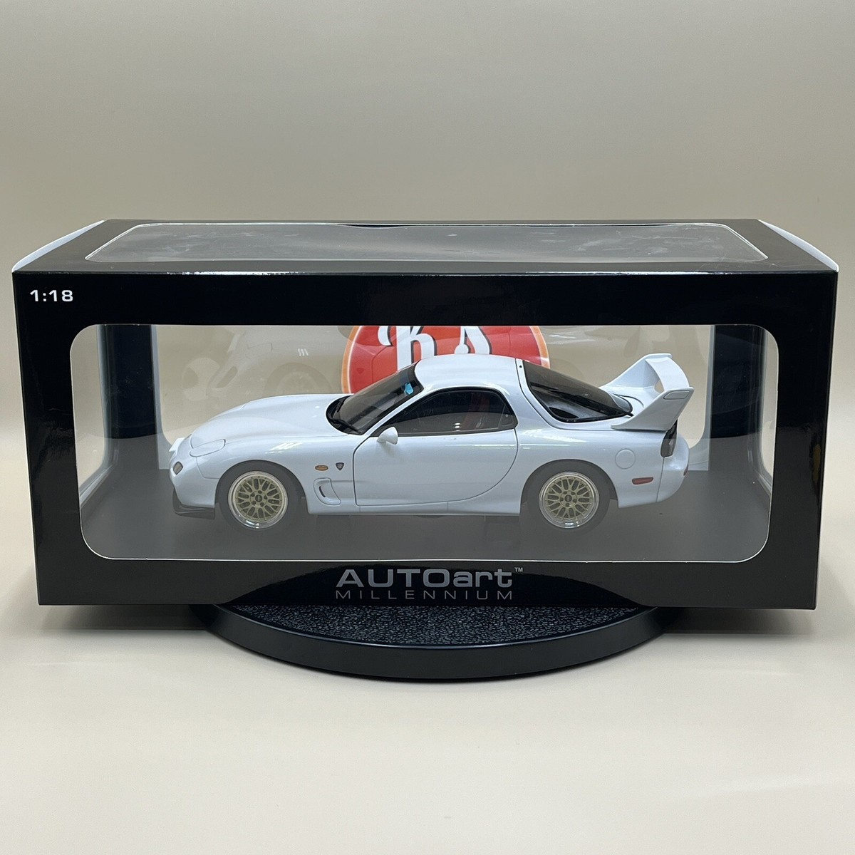 AUTOart 1/18 Mazda RX-7 FD FD3S Spirit R Type-A pure white