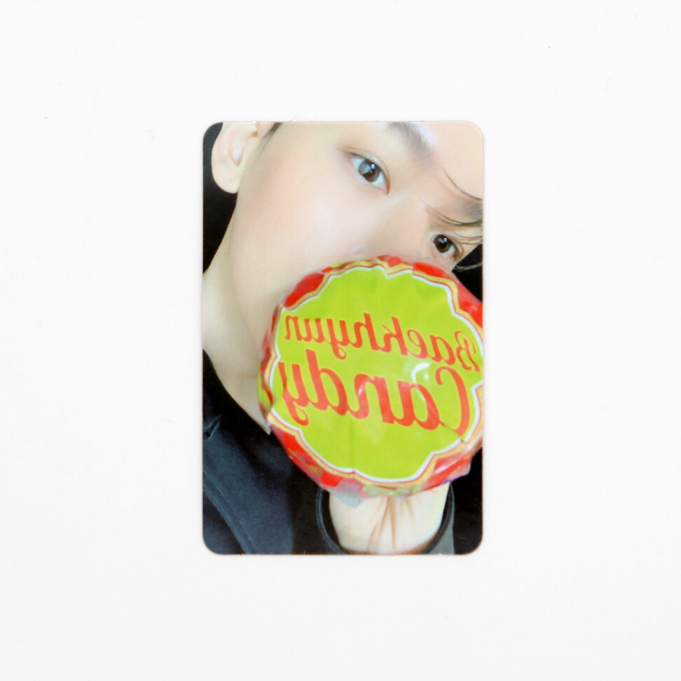 EXO BAEKHYUN] Delight / Candy / Cinnamon Ver. / Official Photocard