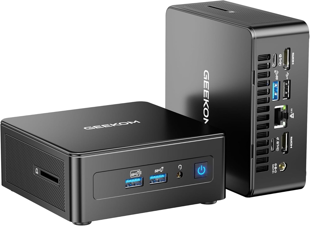 GEEKOM IT15 Mini PC, Intel Core Ultra 9 285H, 32GB DDR5, 2TB SSD