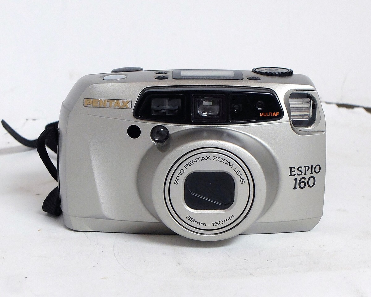 Pentax ESPIO 160 Auto Focus 35mm Film Camera 38-160mm Zoom Lens | eBay