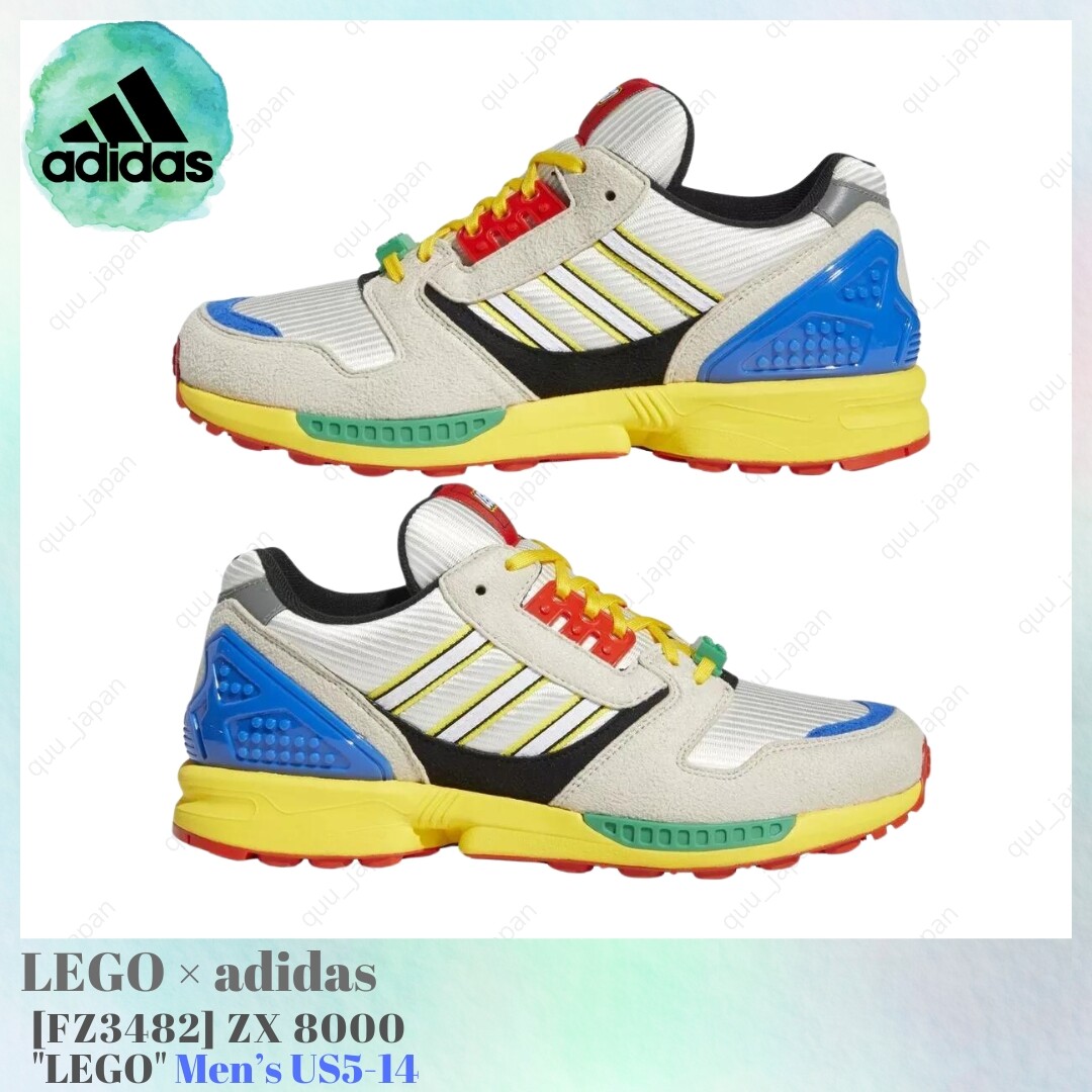 LEGO × adidas ZX 8000 LEGO FZ3482 Men's US5-14 NEW | eBay