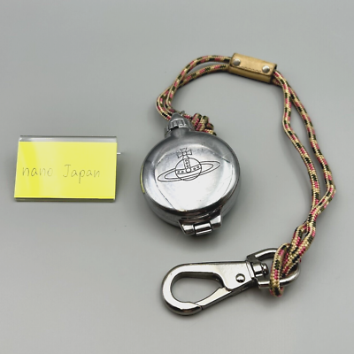 Vivienne Westwood Portable Ashtray Round Orb Pocket Sliver