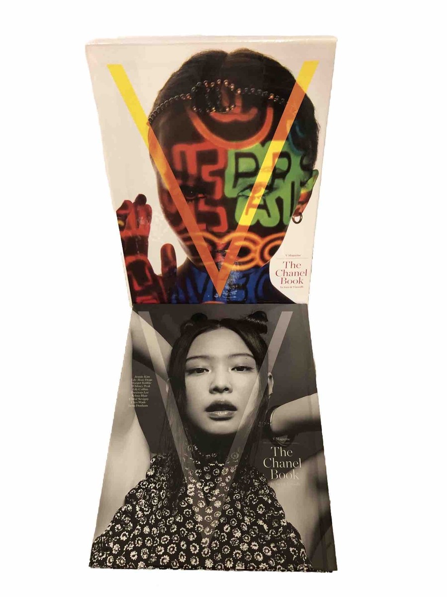 New V Magazine The Chanel Book Cover BlackPink Jennie Kim