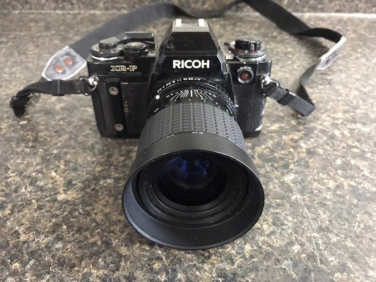 RICOH XR-P Multi-Program 35mm SLR Film Camera w/ Lens & Strap | eBay