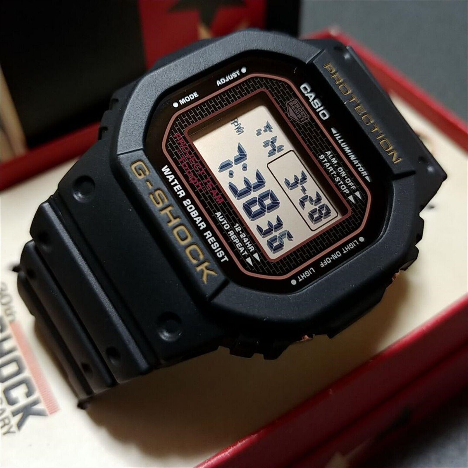 Casio DW-5030C-1JR 48.9mm Black Resin Men's Wristwatch for sale