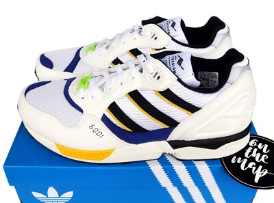 Adidas x Civilist ZX 6001 B Crystal White Blue UK 5 7 8 9 10 11 12