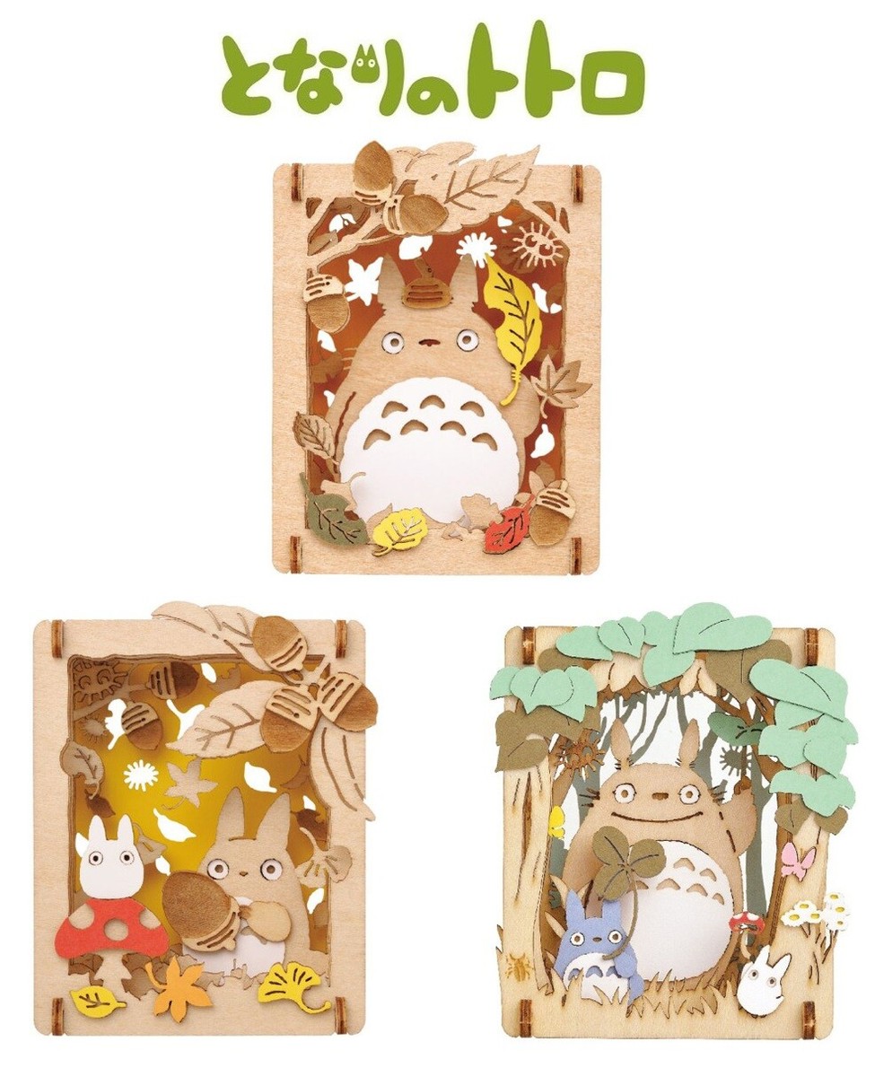 Ensky Studio Ghibli PAPER THEATER Wood Style My Neighbor Totoro