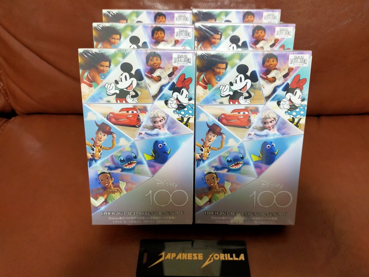 6 Box Set Disney 100th Anniversary 2023 EPOCH Premier Edition