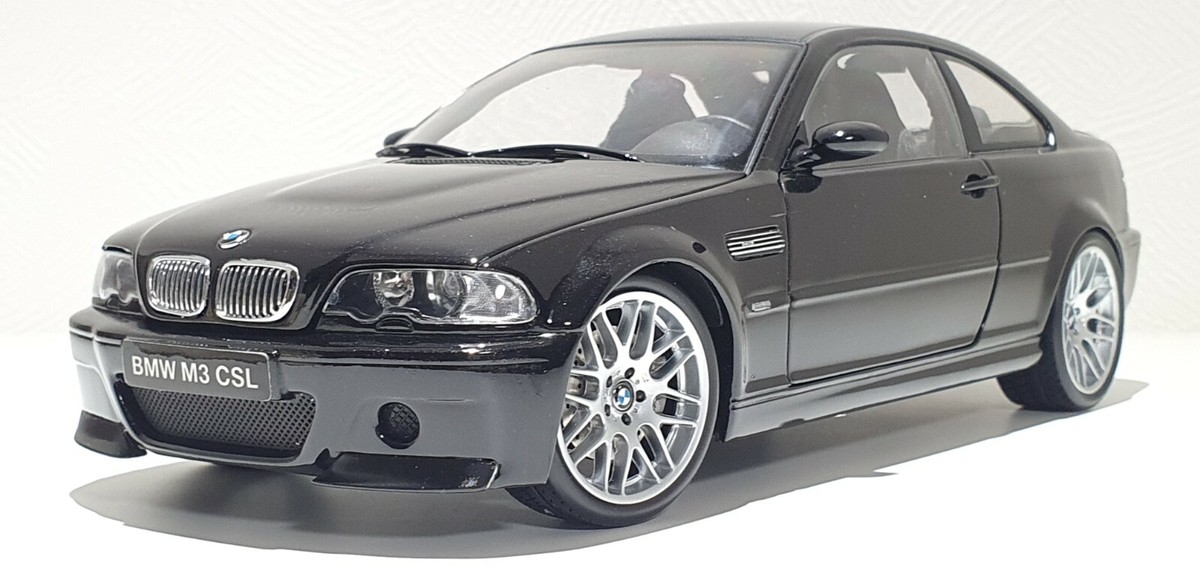 1/18 Kyosho BMW M3 CSL BLACK E46 diecast car model w/box | eBay