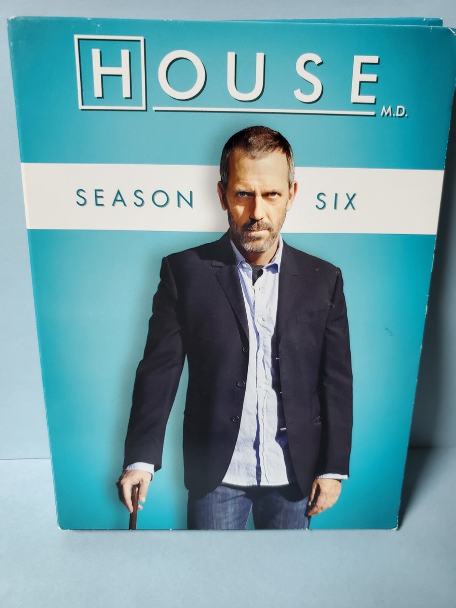 House: Season 6 (Six) (DVD Set) 5 Dvd's of House M.D. Dr. Gregory