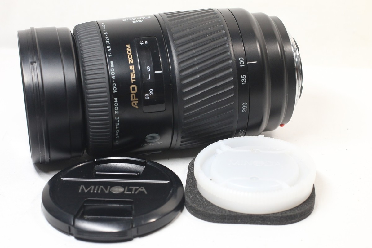 Minolta AF APO Tele Zoom 100-400mm F/4.5-6.7 Lens for Sony A mount