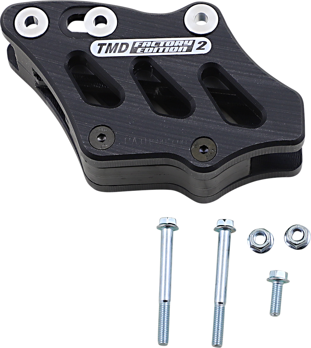 TM Design Black Factory Chain Guide Kawasaki 2009-2023 KX250F