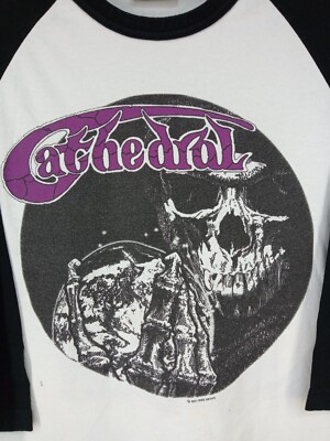 Cathedral Death To Nu-metal Tour vintage t shirt Rock Band Men 3/4