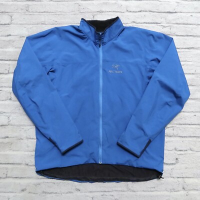 Vintage 00s Arc'teryx Soft Shell Logo Jacket Size XL Blue | eBay