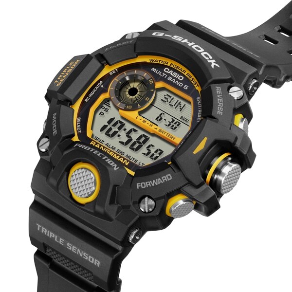CASIO G-SHOCK RANGEMAN GW-9400YJ-1JF Emergency Color Radio Solar