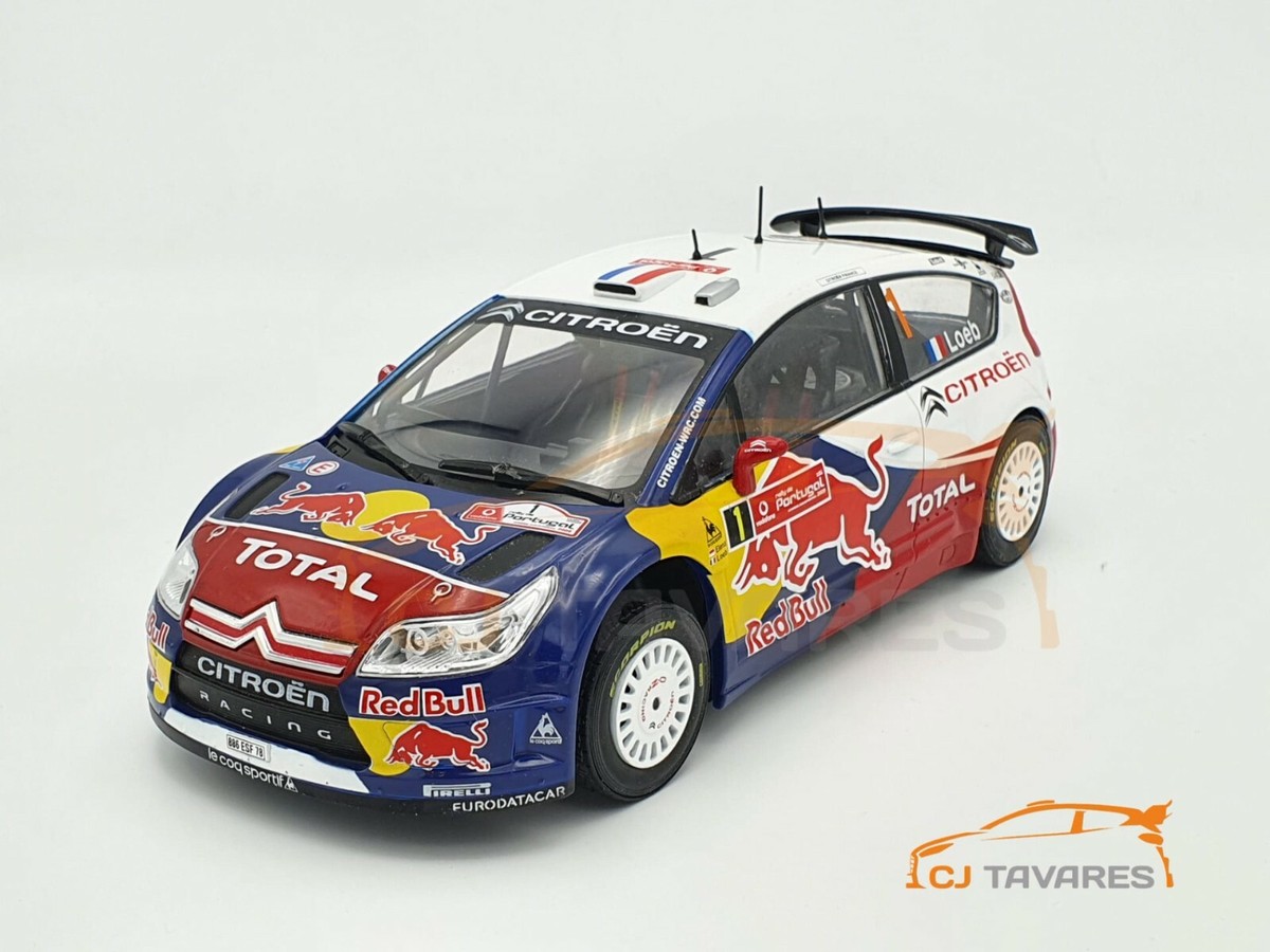 ALTAYA IXO CITROËN C4 WRC #1 S. LOEB RALLY DE PORTUGAL 2009 1/18