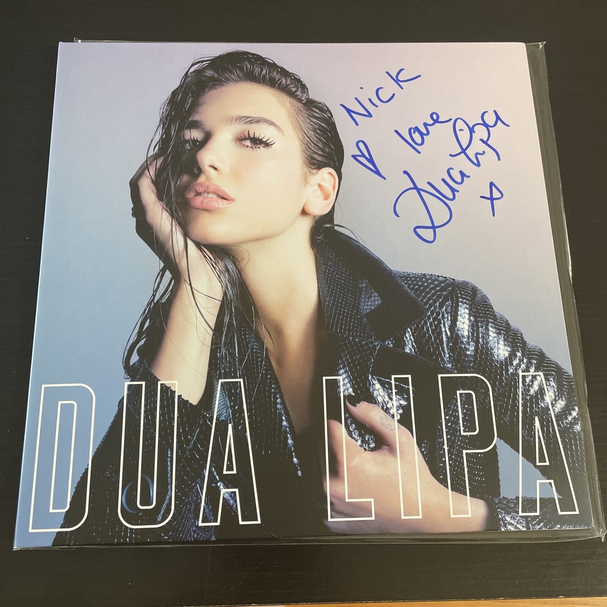 Dua Lipa Signed Vinyl Beckett COA Personalized To Nick | eBay