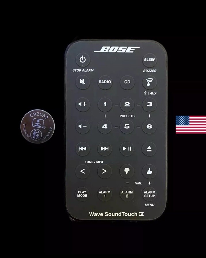 Genuine Bose Wave SoundTouch Music System IV Remote Control With