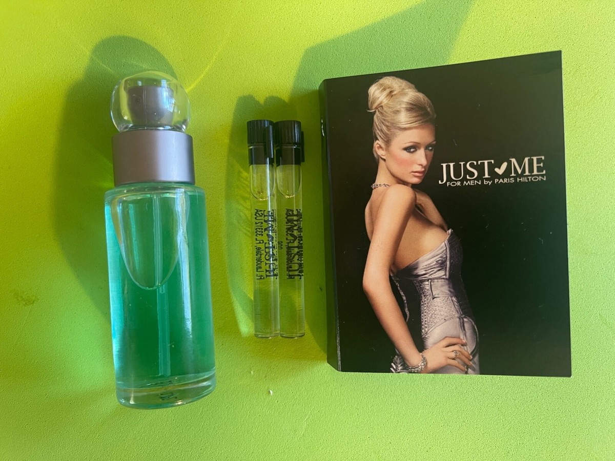 3 LOT PERRY ELLIS 360 EAU DE TOILETTE COLOGNE PARIS HILTON JUST ME