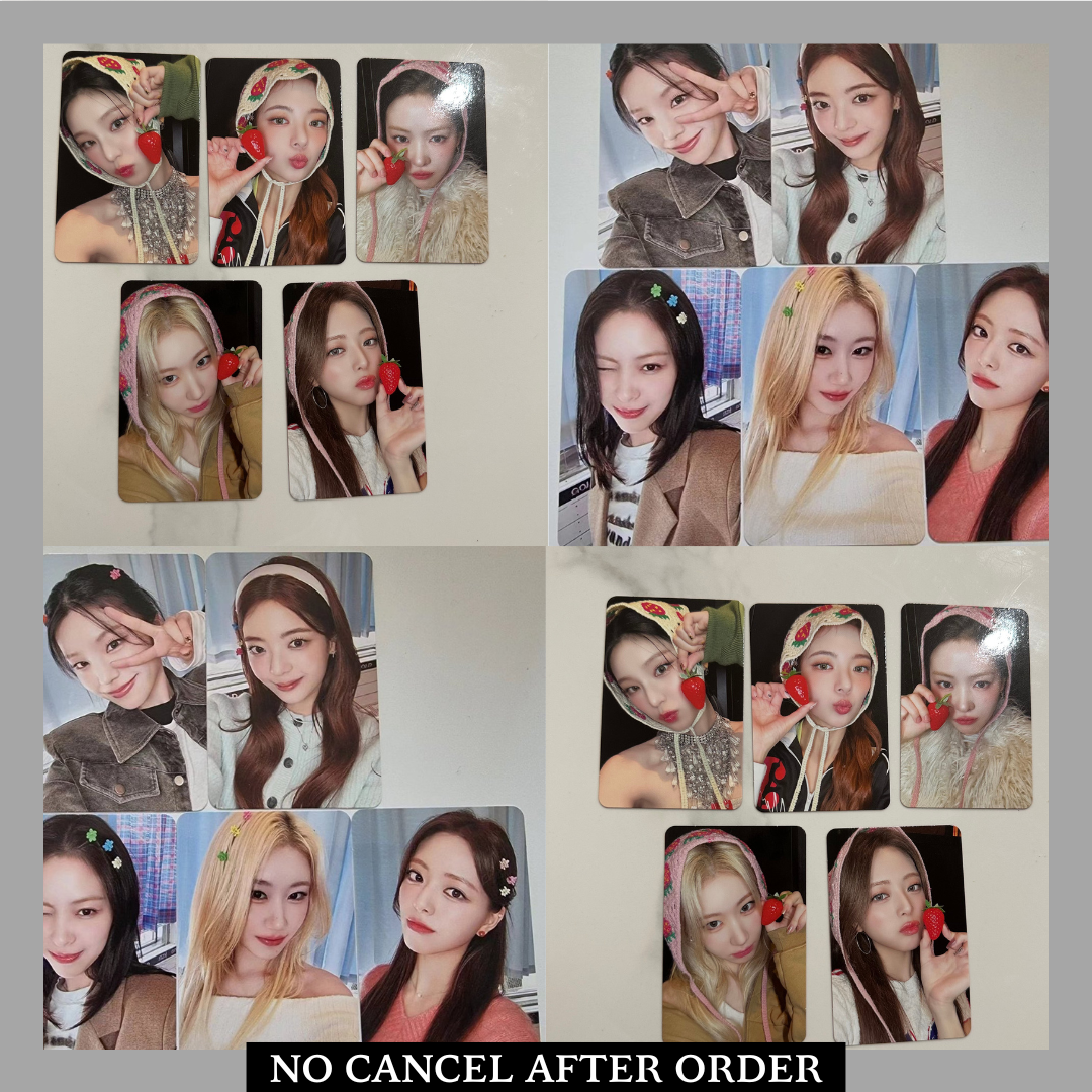 ITZY GOLD MAKESTAR FANSIGN FANCALL EVENT R1 PHOTOCARD OFFICIAL | eBay