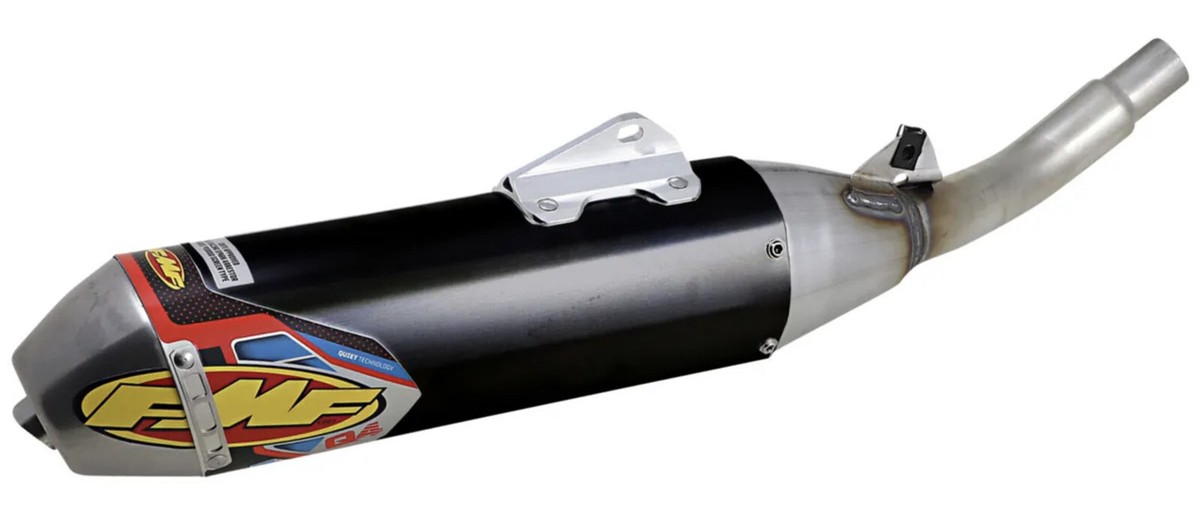 FMF Q4 Full Exhaust w/Powerbomb Header Pipe Muffler Kawasaki