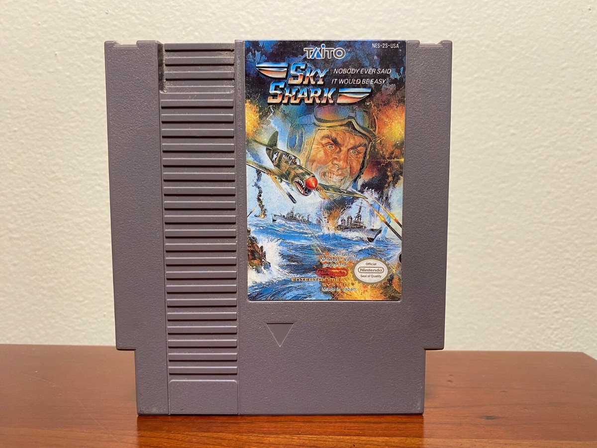 Sky Shark - NES Nintendo Game - Test and Working- Good Condition