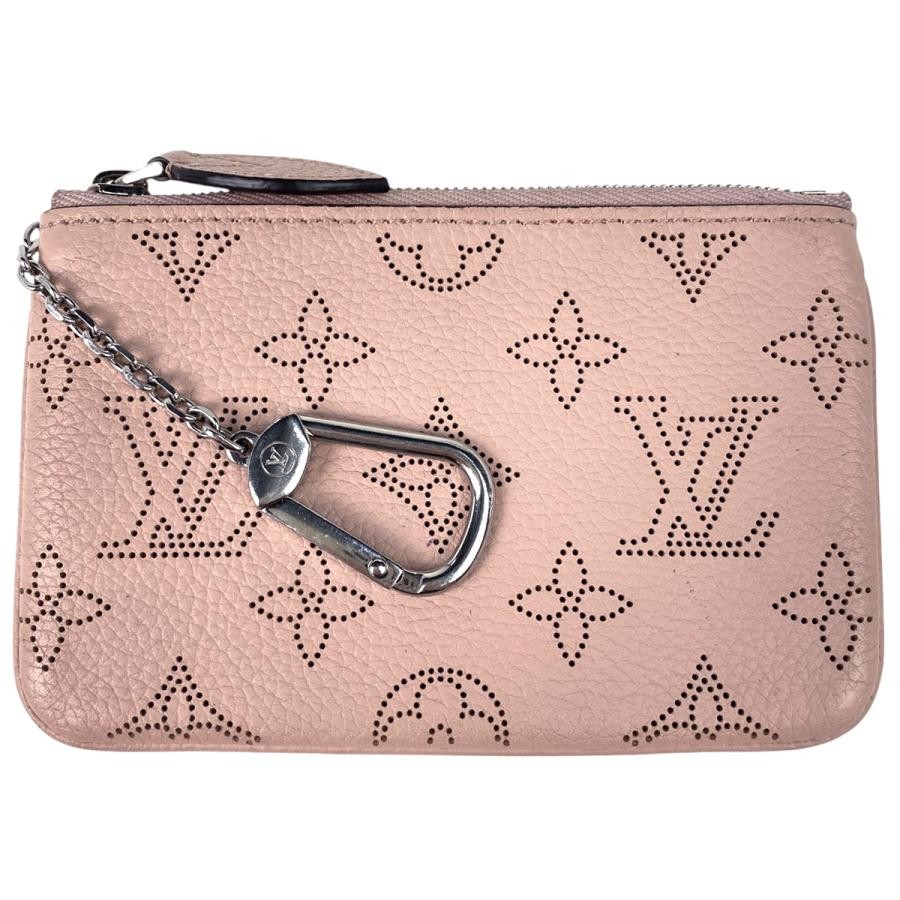 LOUIS VUITTON Mahina Pochette Cles Coin Case Pink Leather Key