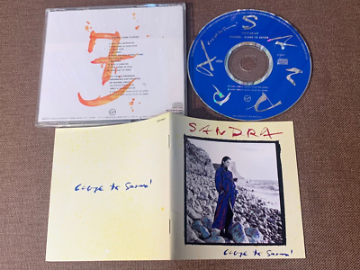 SANDRA Close To Seven JAPAN CD VJCP-28107 w/ PS BOOKLET Michael