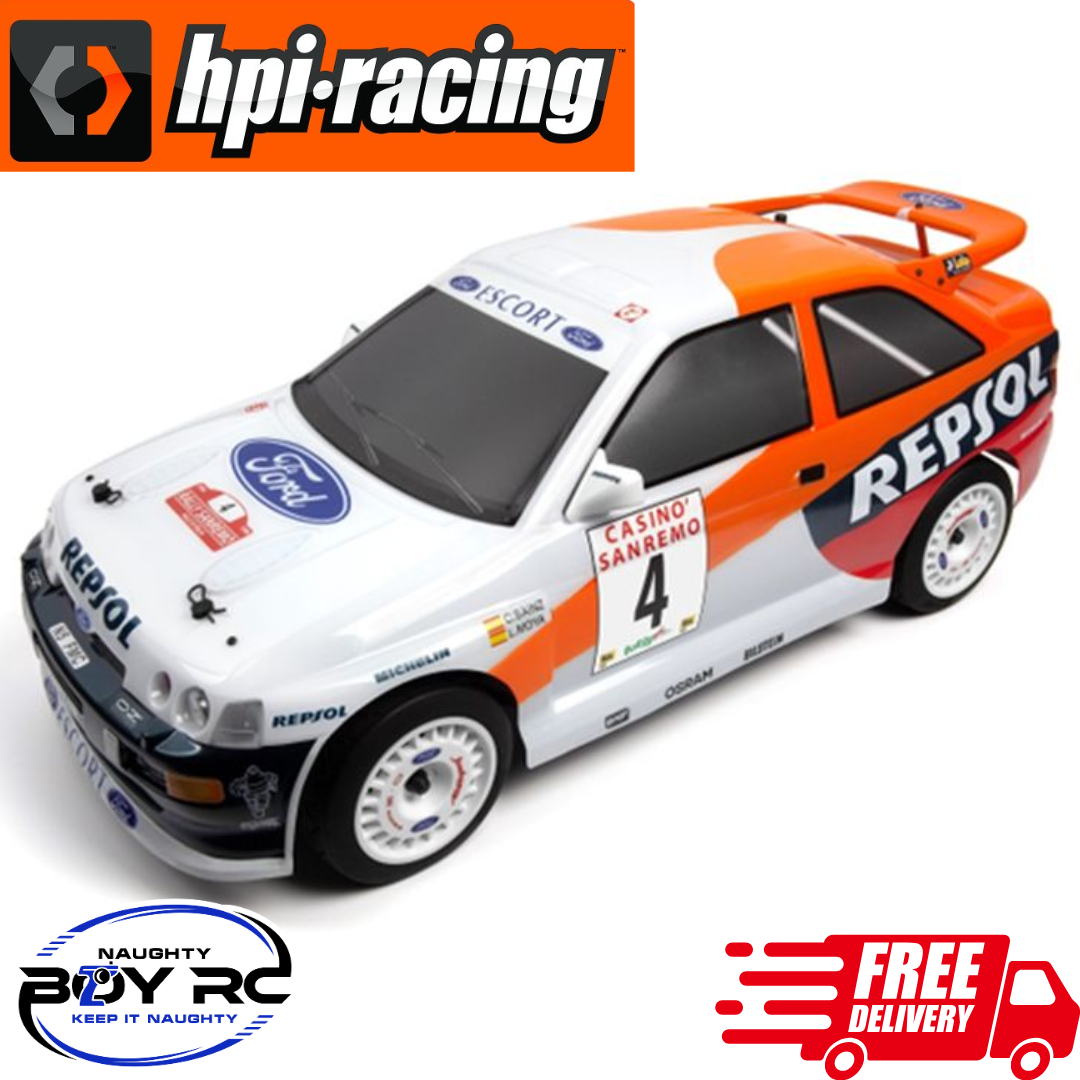 HPI WR8 3.0 1996 Ford Escort RS Cosworth 1/8 4wd Rally Car RC