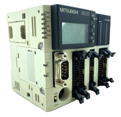 MITSUBISHI ELECTRIC FX3UC-32MT-LT PLC & FX2NC-32EYT & FX2NC-16EX