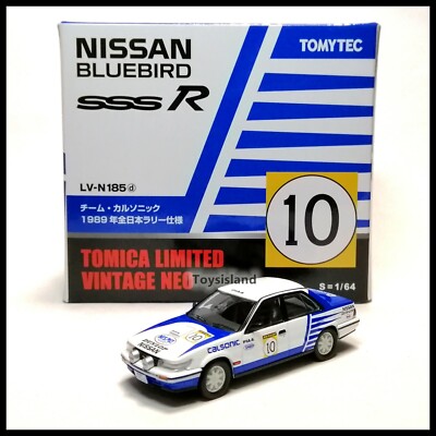 TOMICA Limited Vintage NEO LV-N185d Bluebird SSS-R Calsonic 10 1