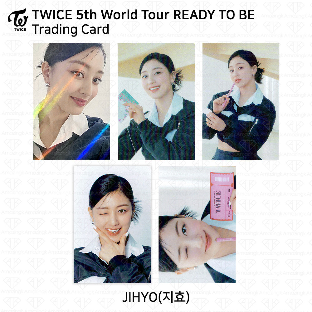 TWICE 5th World Tour Ready To Be Official Trading Card Photocard