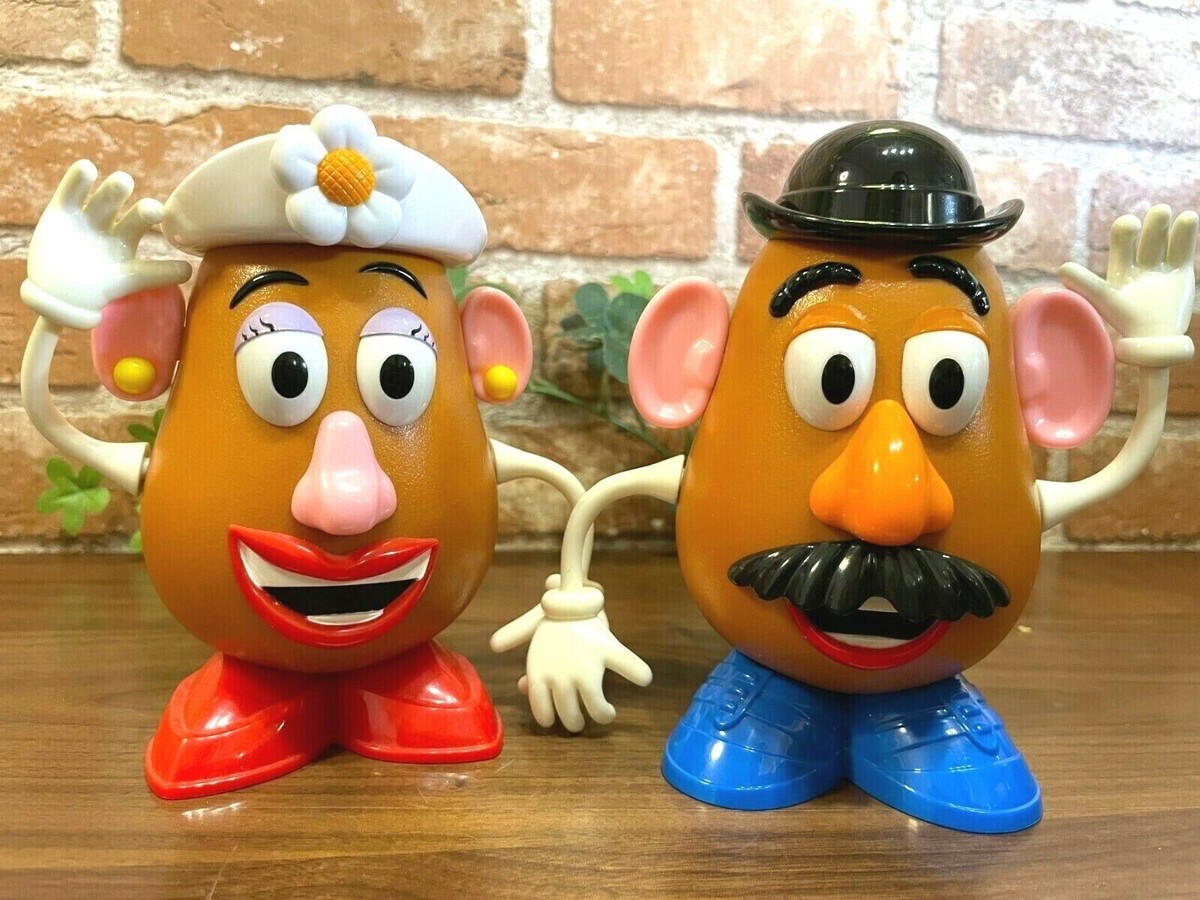Mr.& Mrs. Potato head Toy Story Candy Case 2 Set Tokyo Disney