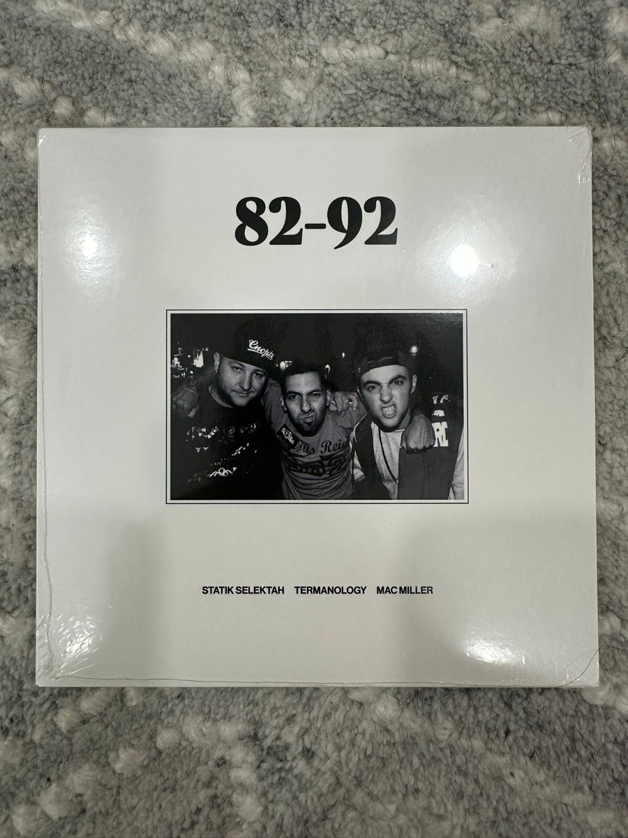 Statik Selektah & Termanology ft. Mac Miller 82 - 92 Vinyl Single