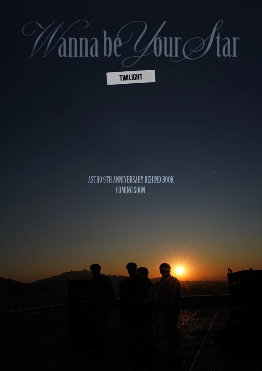 ASTRO [WANNA BE YOUR STAR : TWILIGHT] 9TH ANNIVERSARY BEHIND BOOK+
