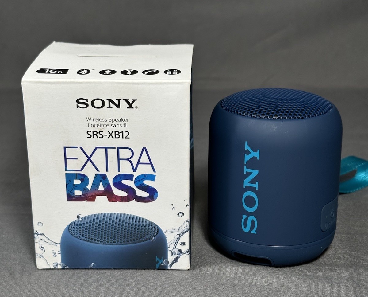 Sony Extra Bass Portable Bluetooth Speaker SRS-XB12 Waterproof