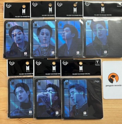BTS - PROOF HOLOGRAM T-MONEY CARD KOREA TRANSPORTATION CARD CU V