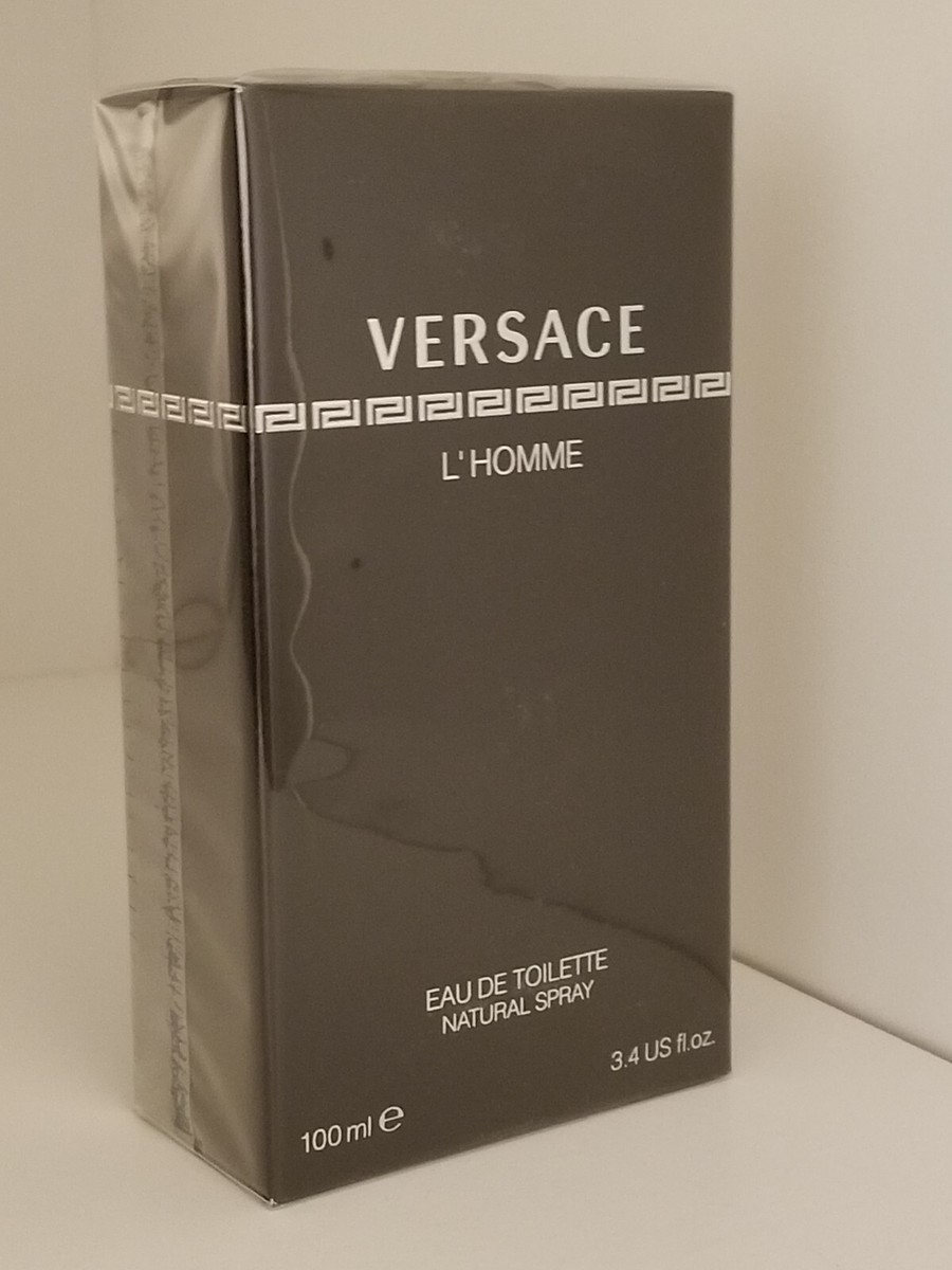 Vintage L'Homme by Versace 3.4 oz 100 ml EDT spray for Men | eBay