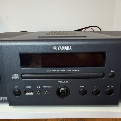 Yamaha CRX-040 CD Receiver - with Speakers - Parts Only - | eBay