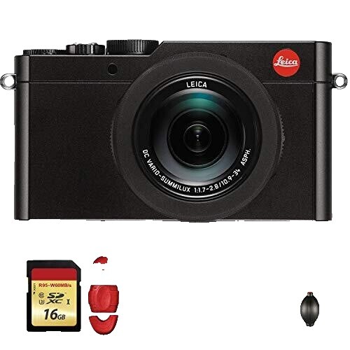 Leica D-LUX 3 Digital Compact Camera Black 10.0 MP 16:9 CCD 2.8