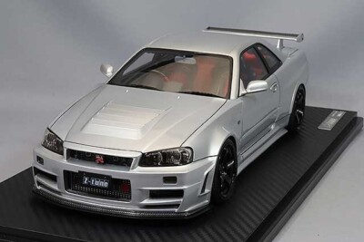 1/18 Ignition Model Nissan Skyline Nismo R34 GT-R Z-tune Silver